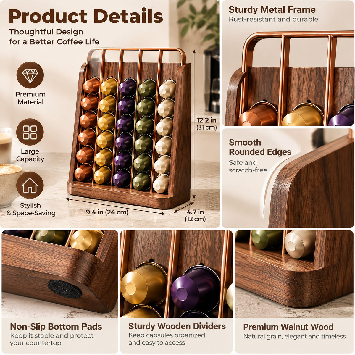 Ravertonix™ Coffee Capsule Organizer – image 5