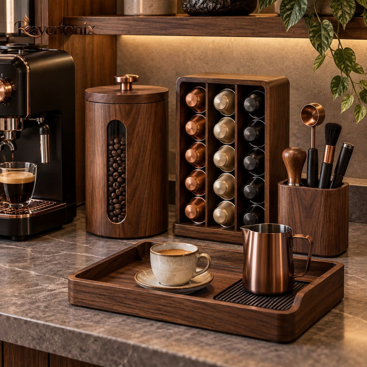 Ravertonix™ Coffee Bar Organization Set – photo 4