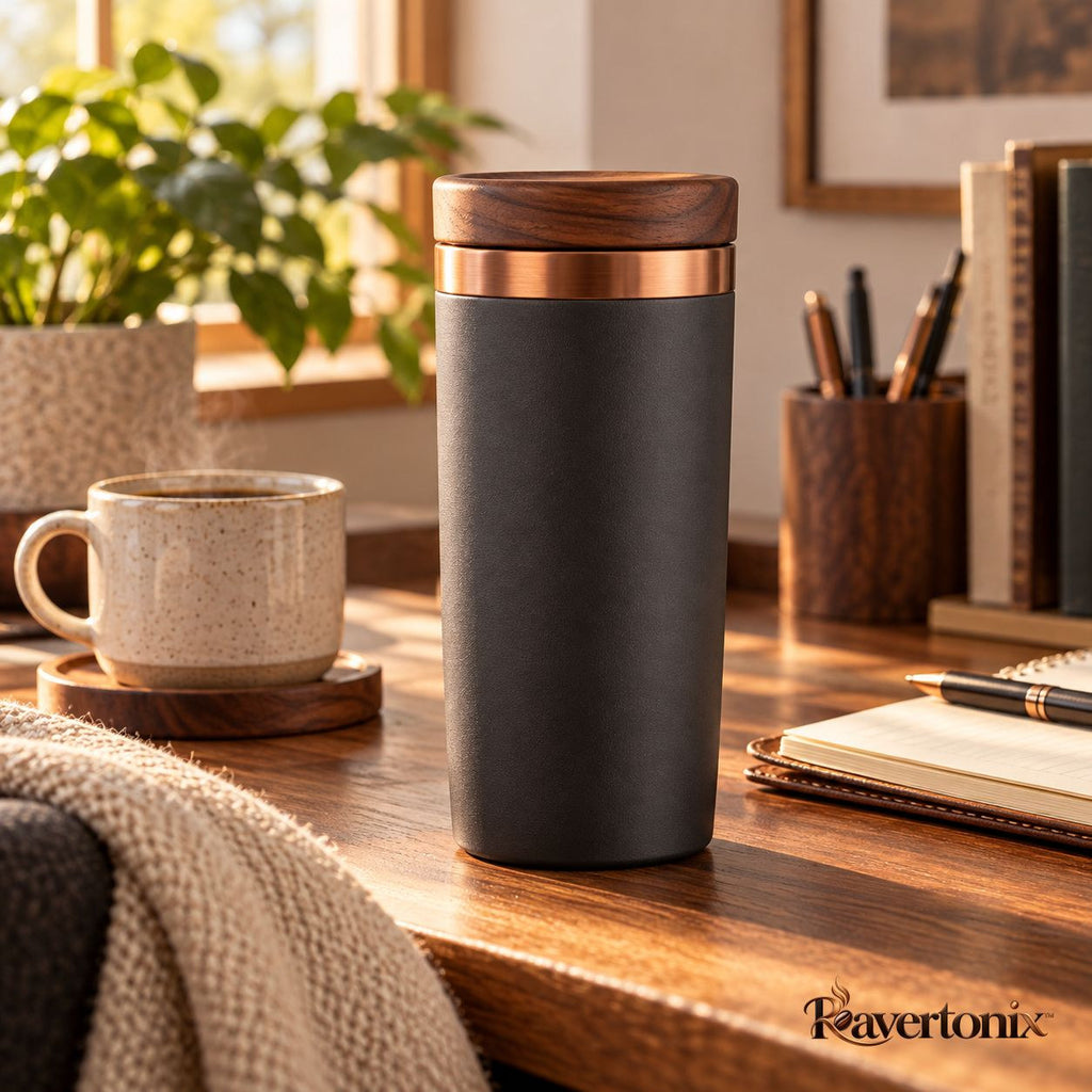 Ravertonix™ Thermal Coffee Tumbler – photo 1