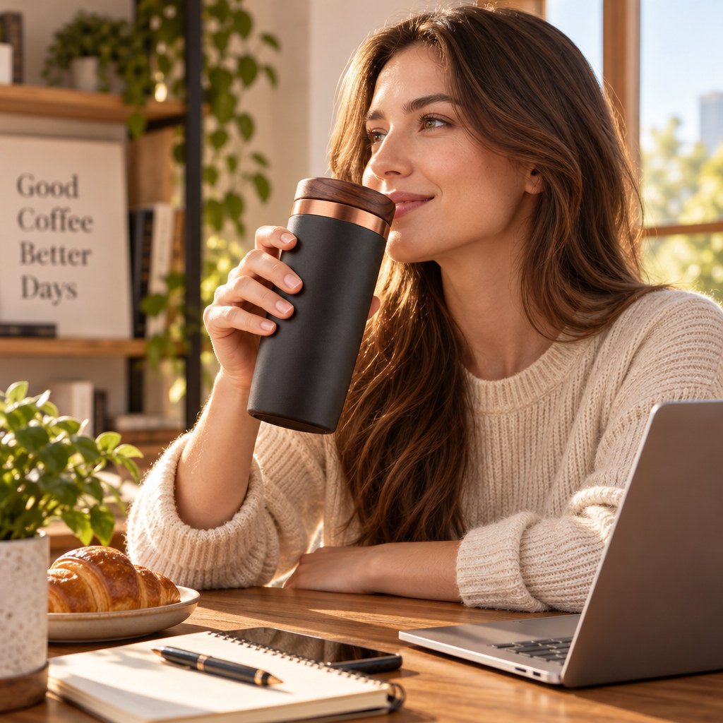 Ravertonix™ Thermal Coffee Tumbler – photo 3